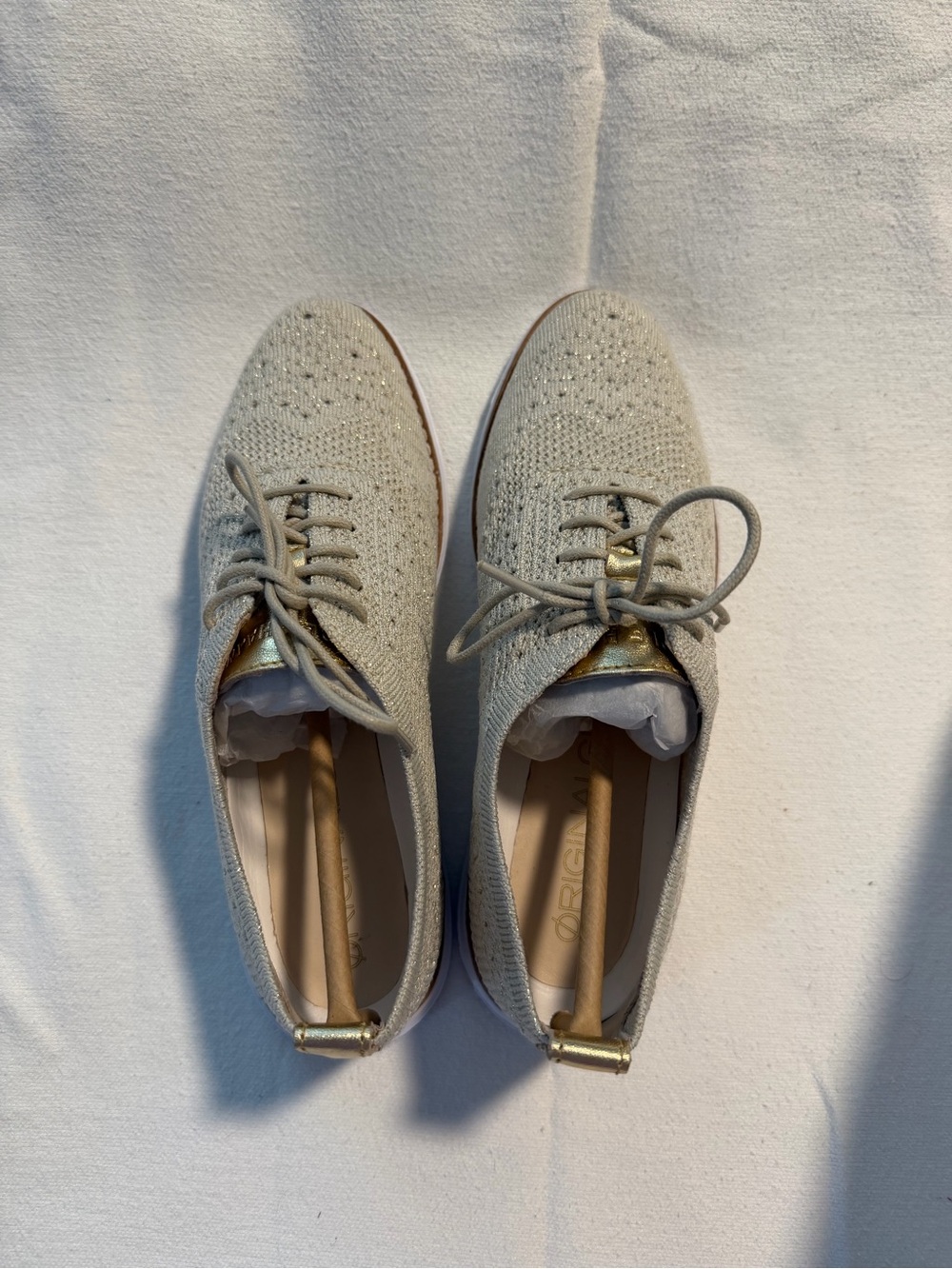 Women’s Cole Haan Original Grand Stitchlite Winged Oxford -Brazilian Sand 6.5